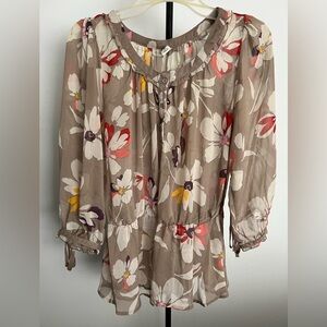 Old Navy Size M 3/4 Sleeve Blouse